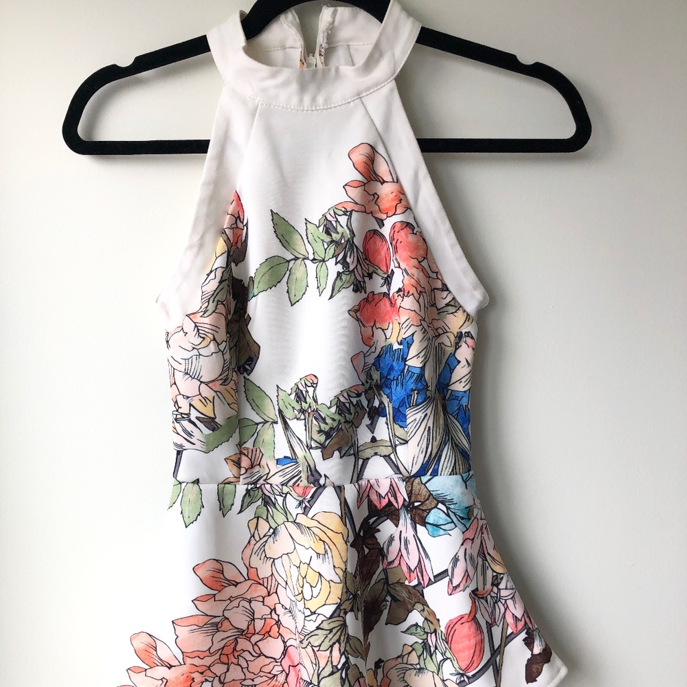 Worn Once Peplum top super flattering
